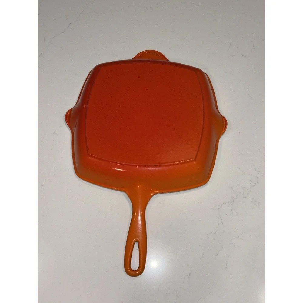 Le Creuset Cast Iron Square Skillet Grill 10.25
